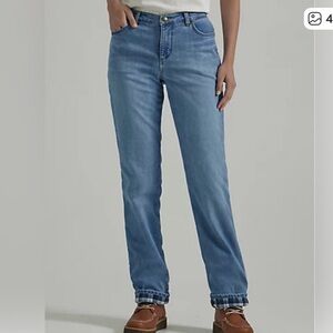 Lee Relaxed Fit Fleece Lined Jeans